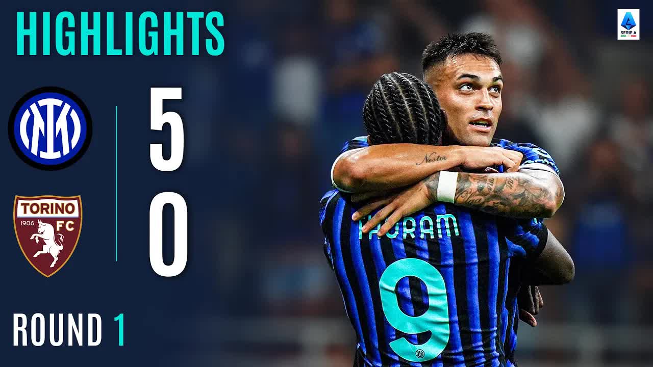 INTER-TORINO 5-0 | HIGHLIGHTS | Nerazzurri Kick Off Season in Style | Serie A 2025/26