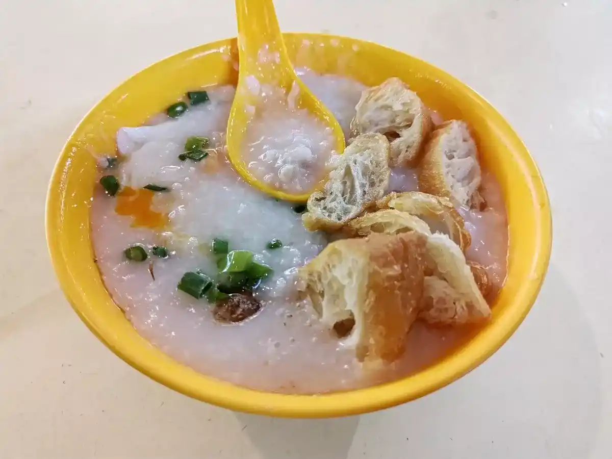 Wang Wang Congee: Pork Porridge with Egg