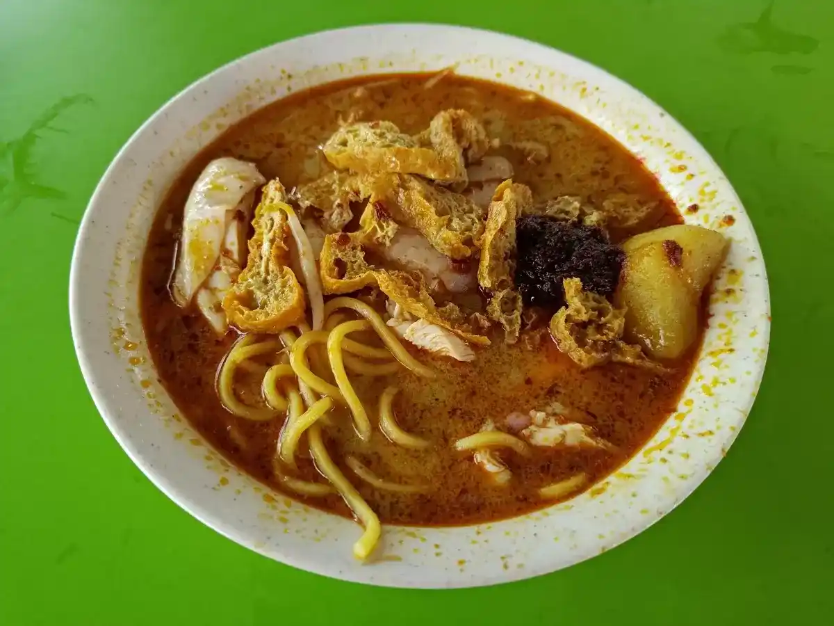 Hock Hai (Hong Lim) Curry Chicken Noodle: Curry Chicken Noodles