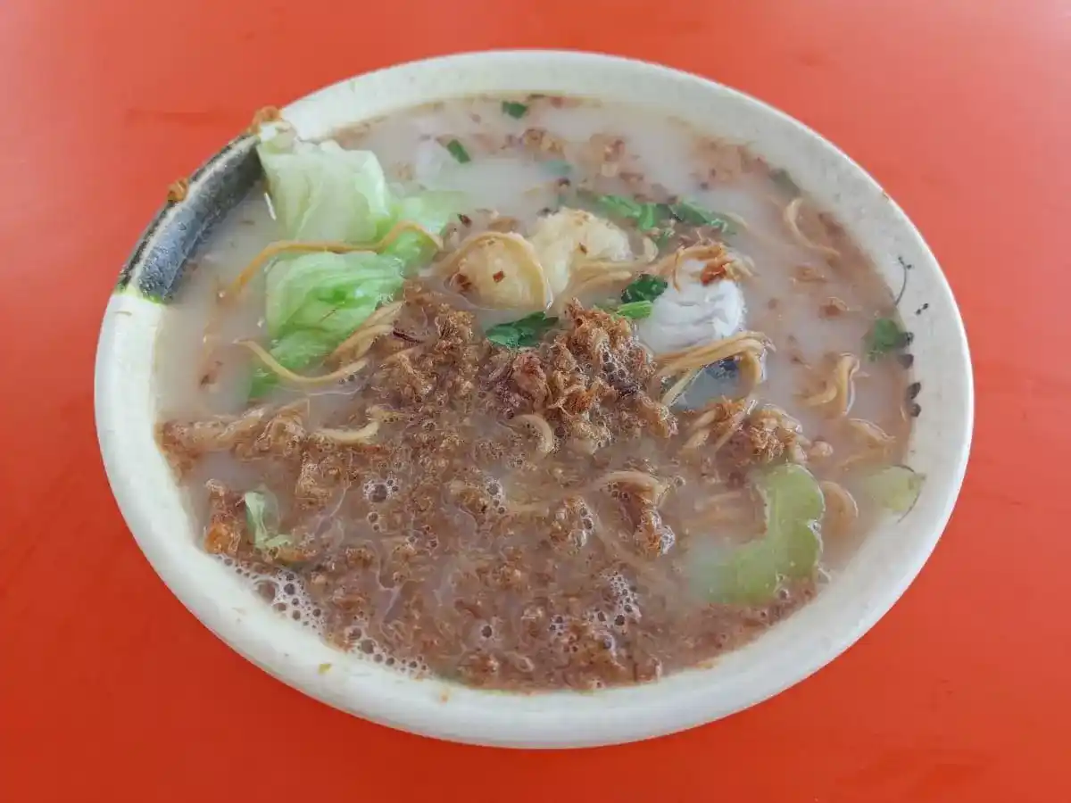 Simply Fresh Seafood Soup Fish Soup: Double Fish Soup Yi Mian