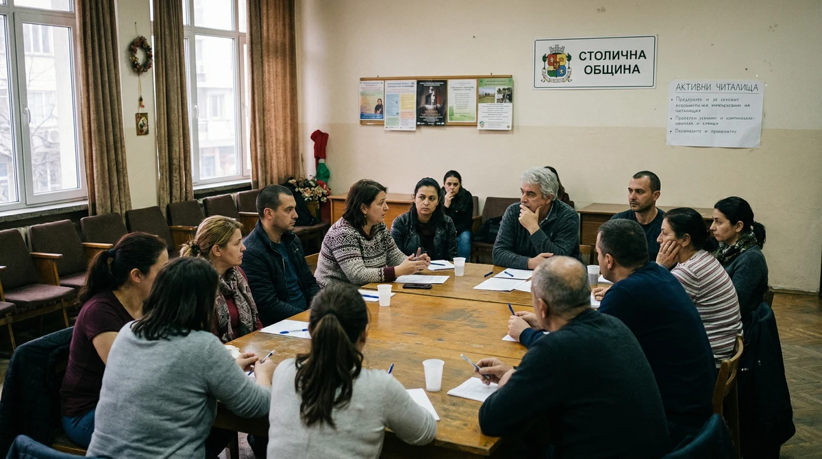 Среща в читалище в София по тема общинско финансиране и културни програми