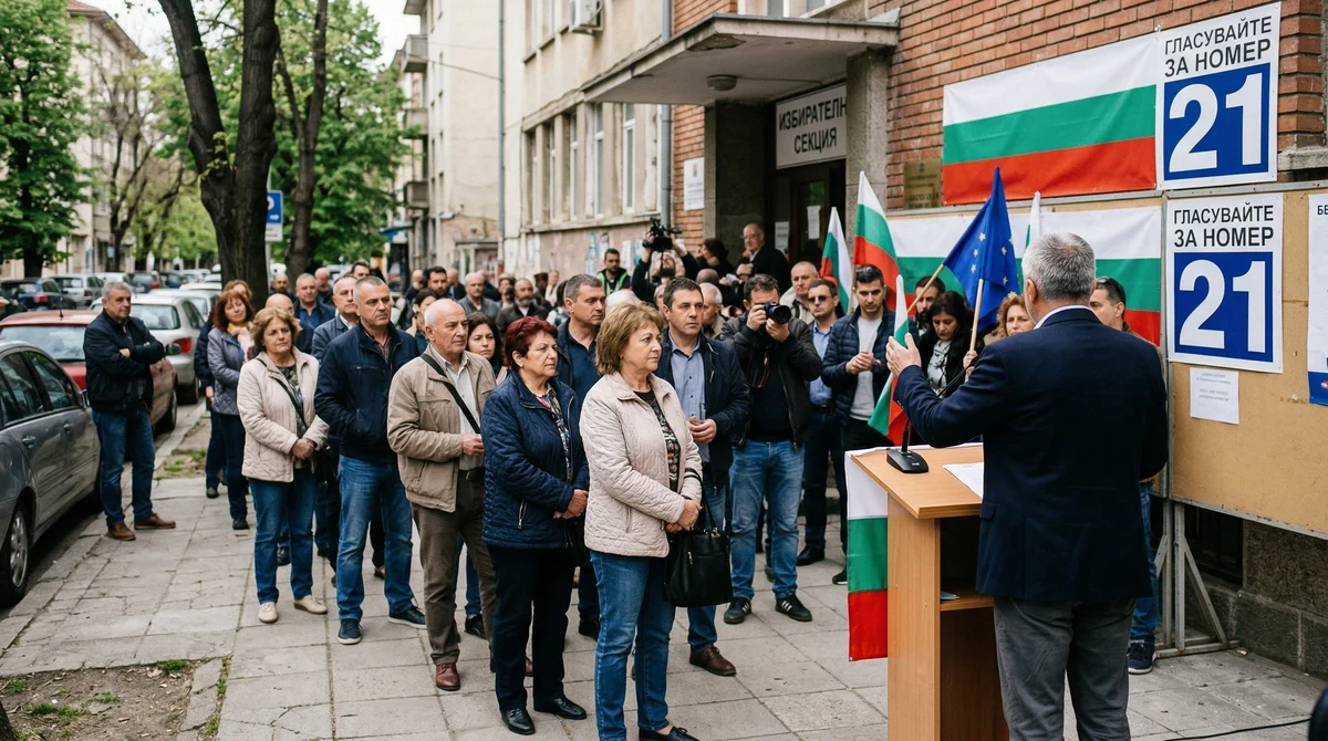 Румен Радев по време на предизборна кампания на коалиция „Прогресивна България“