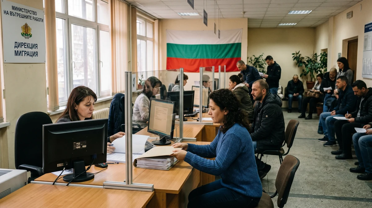 Кандидати подават документи за българско гражданство в държавен офис в София