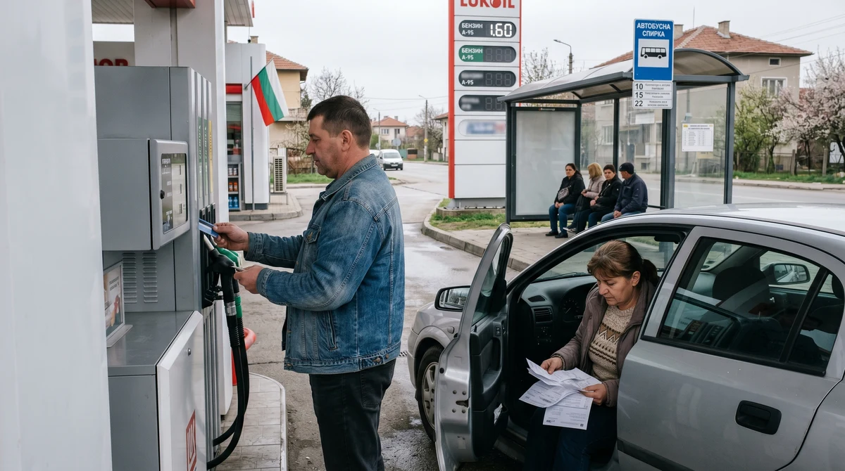 20 евро за гориво, но с твърд праг: кой получава и кой остава извън схемата