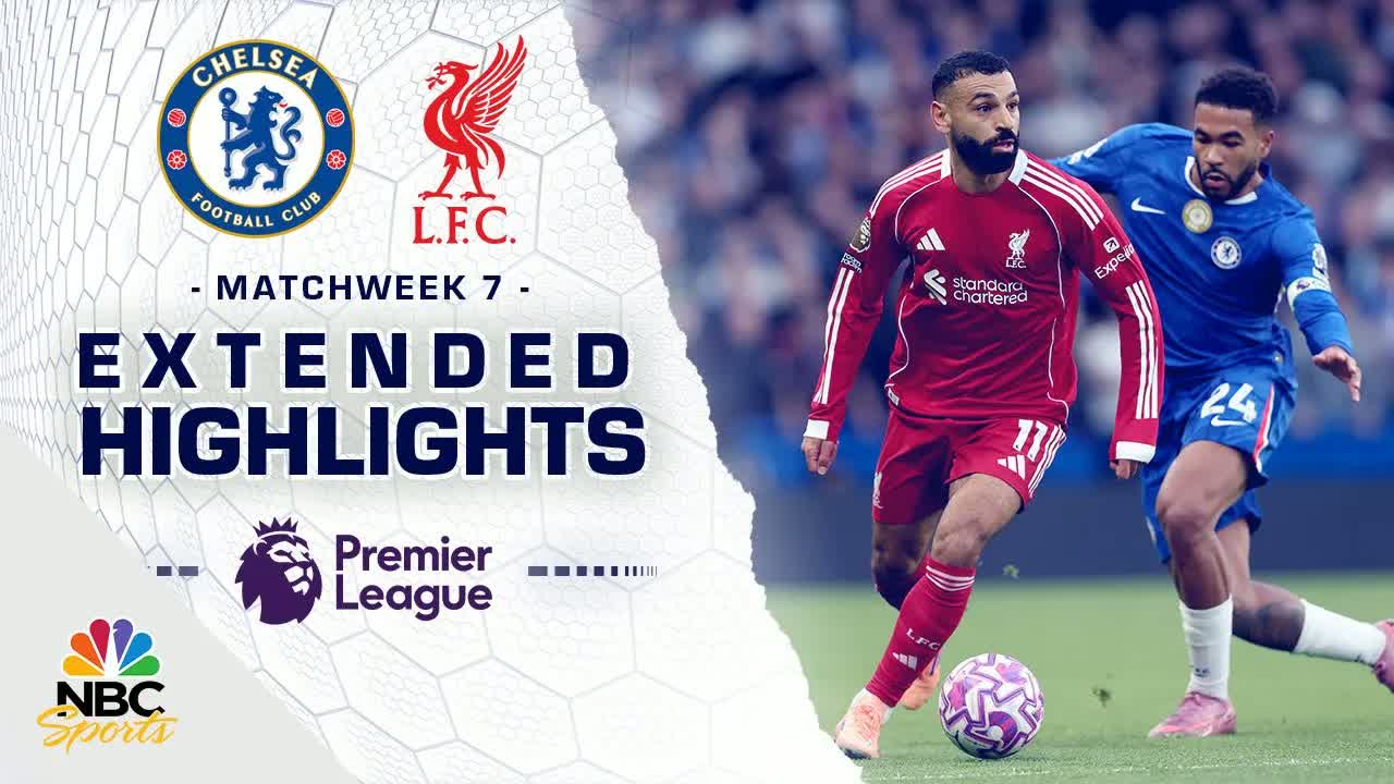 Chelsea v. Liverpool | PREMIER LEAGUE HIGHLIGHTS | 10/4/2025 | NBC Sports