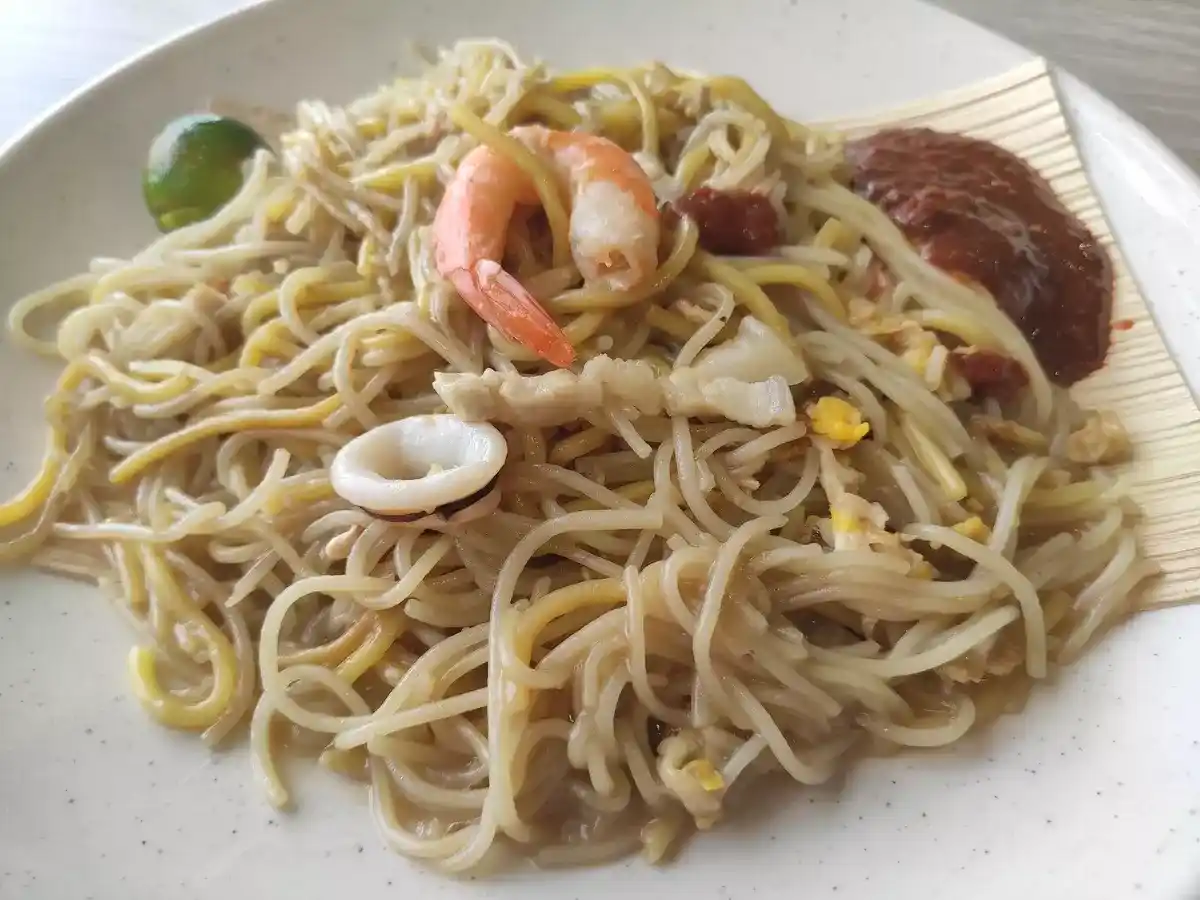 Changi Village Fried Hokkien Mee: Fried Hokkien Mee