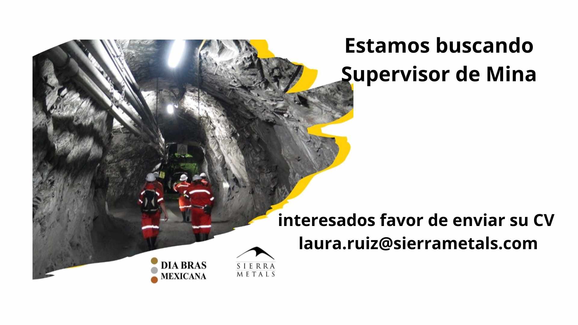 Oportunidad Laboral en Sierra Metals