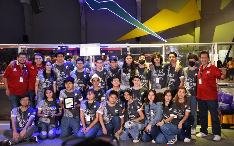 Galería de equipos ganadores First Robotics Laguna Peñoles
