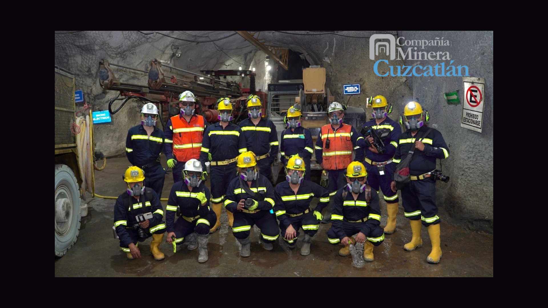 Compañía Minera Cuzcatlán, la vida en interior mina.