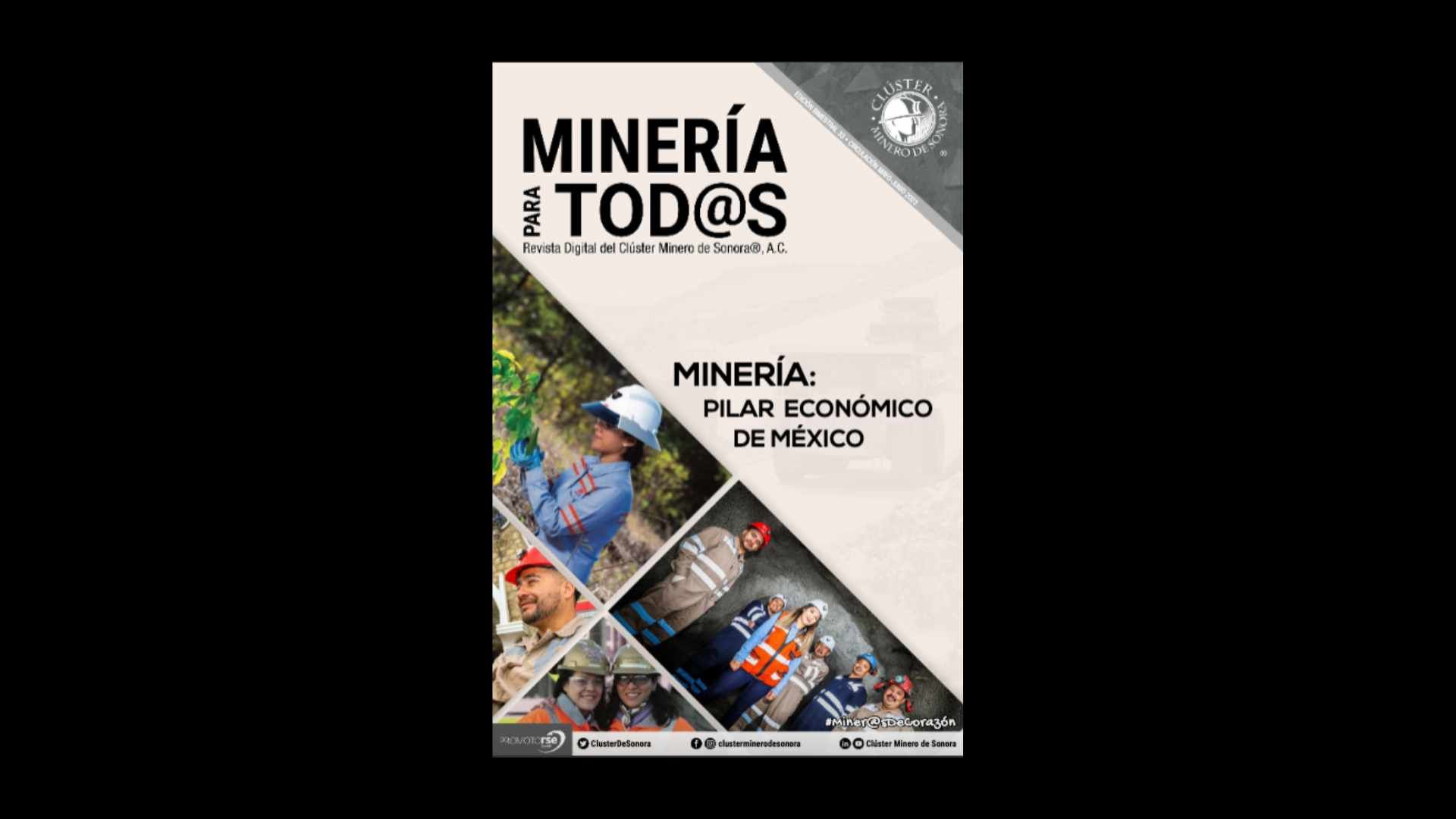 Revista: Minería Para Todos, Clúster Minero de Sonora.
