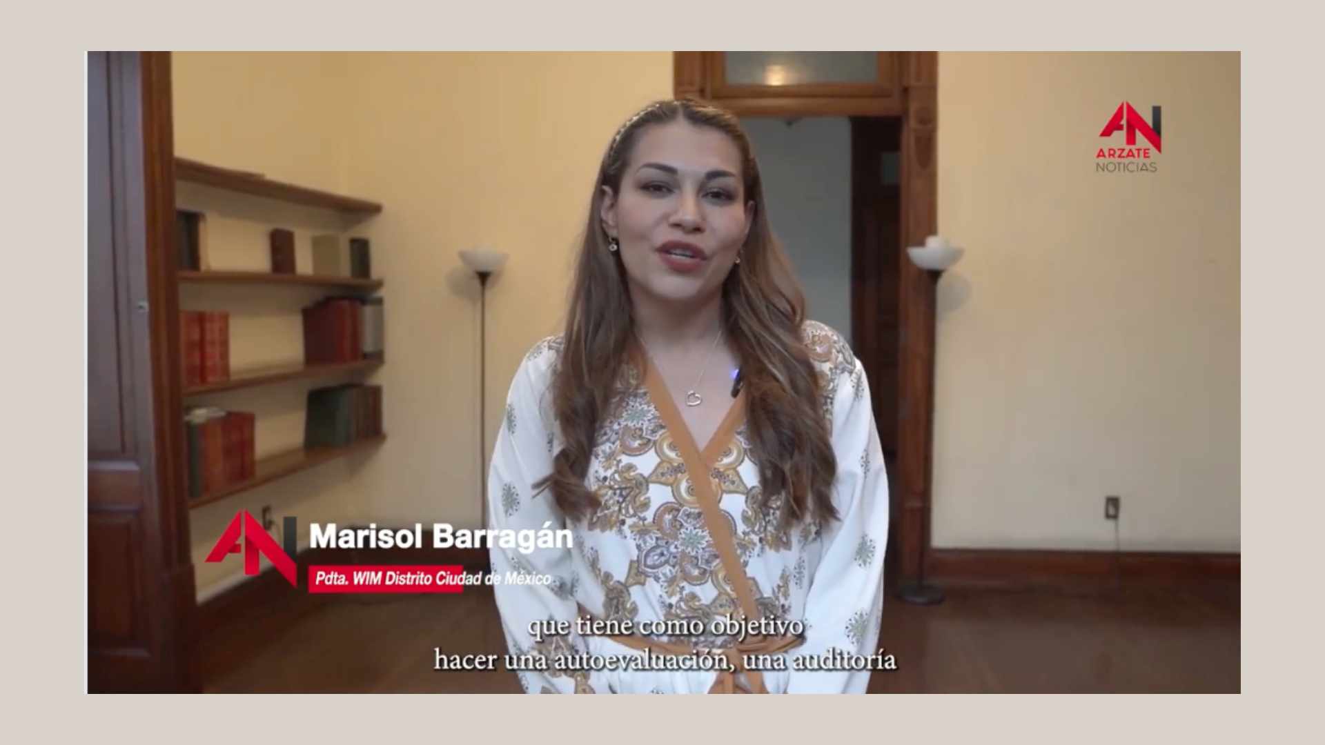 Marisol Barragán, Presidenta de Mujeres WIM, distrito Ciudad de México