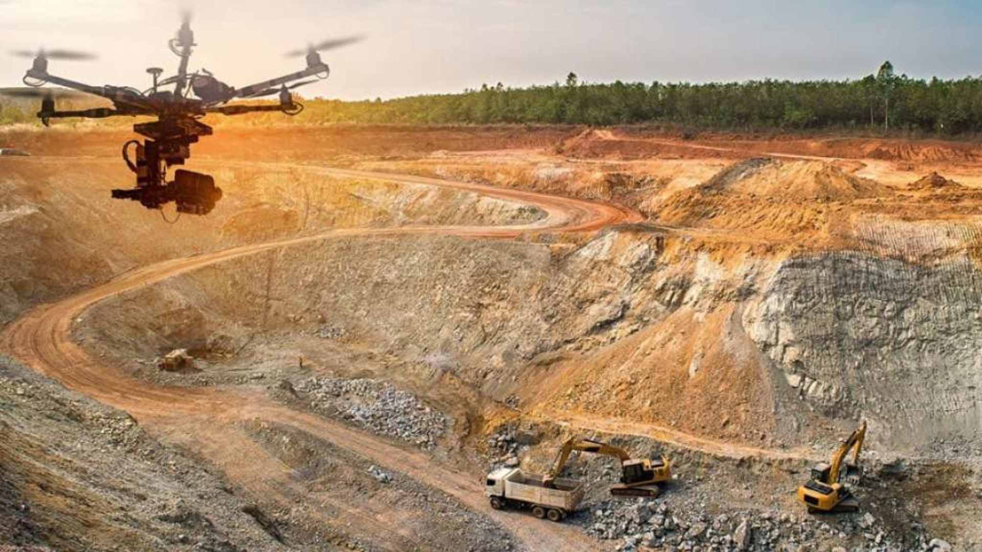 Aplicaciones y uso de drones en la industria minera