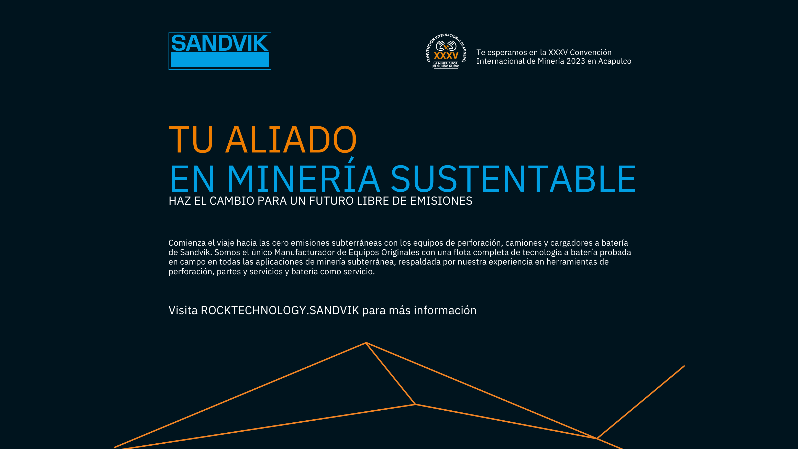 Sandvik, tu aliado en minería sustentable