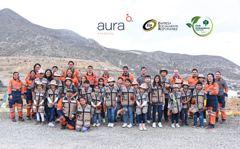 Visitan hijos de colaboradores la mina Aranzazu por segunda ocasión