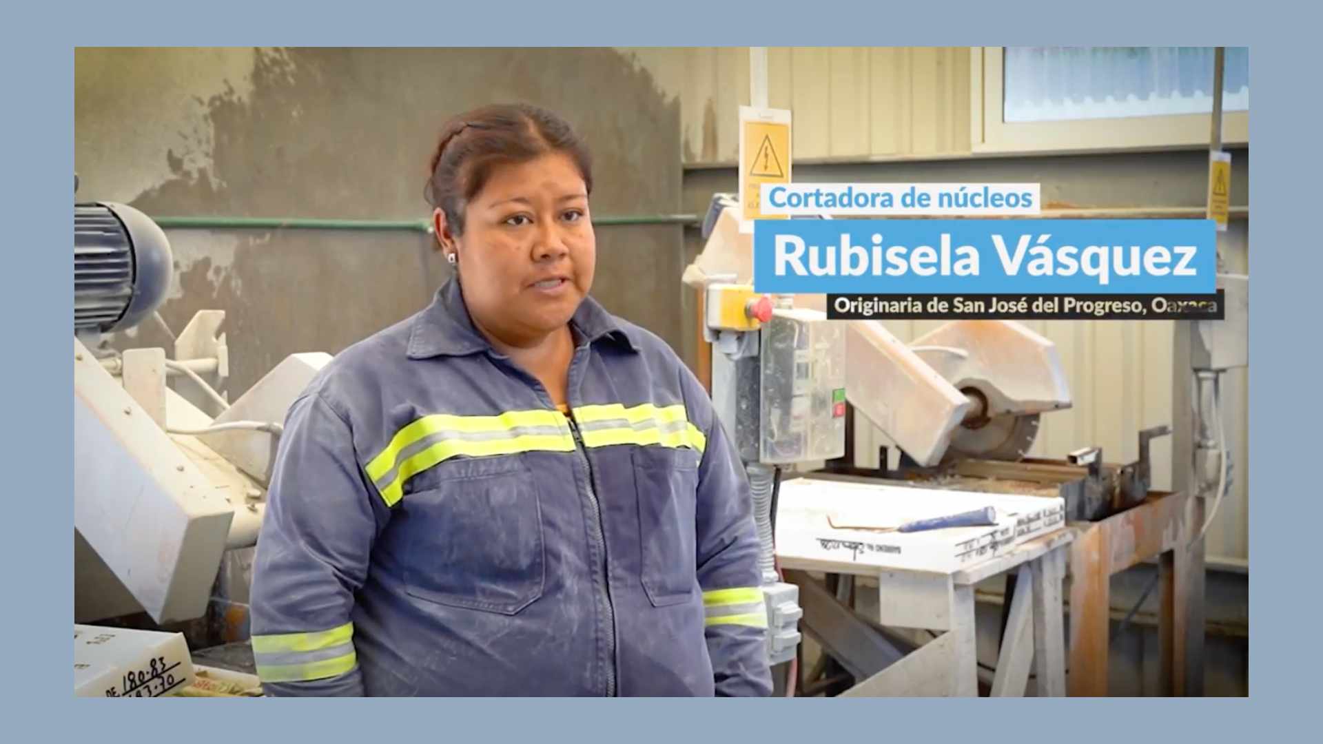 Conoce el trabajo de Rubisela Vásquez, Minera Cuzcatlán
