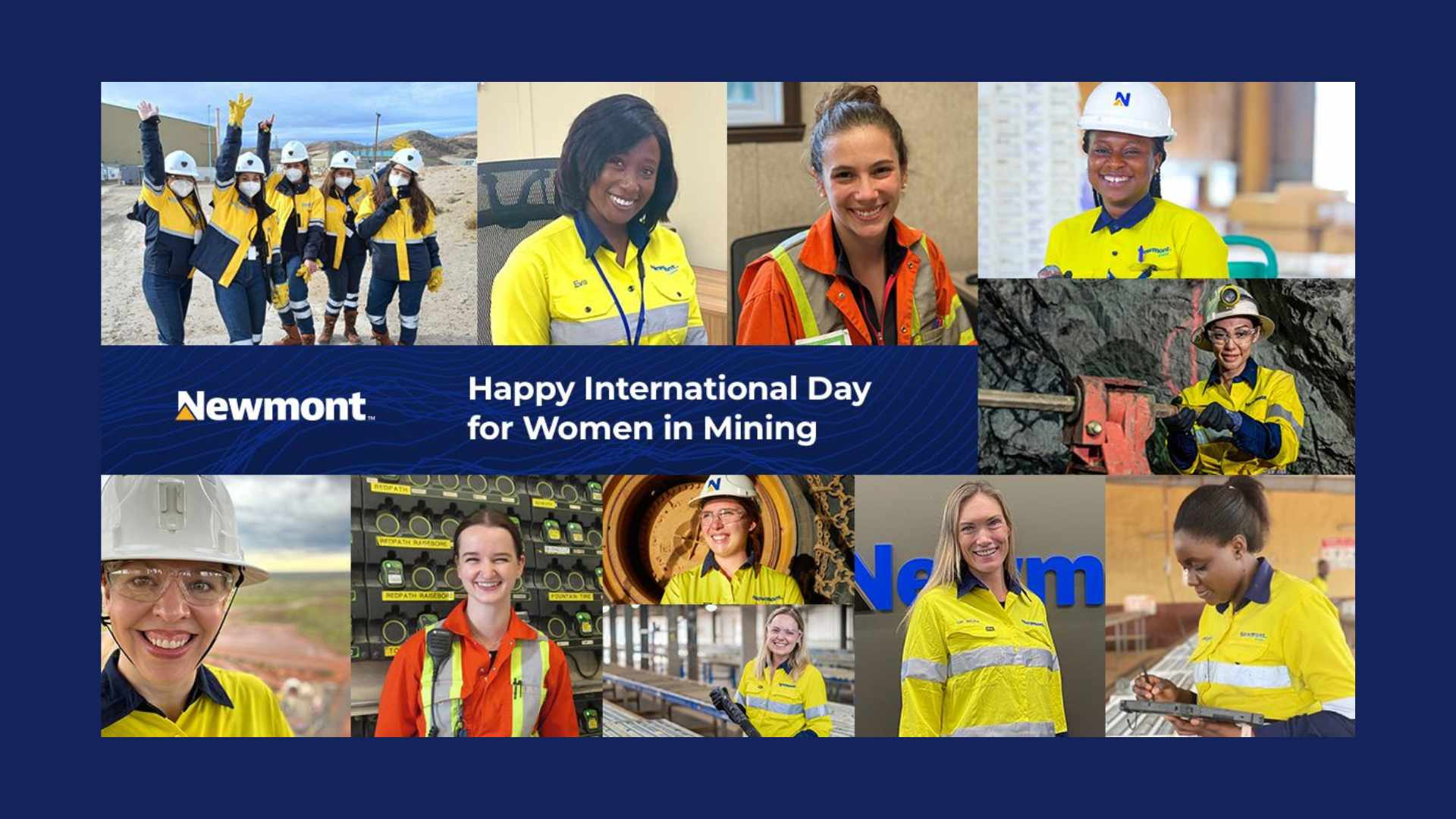 Día Internacional de la Mujer en la Minería, Newmont