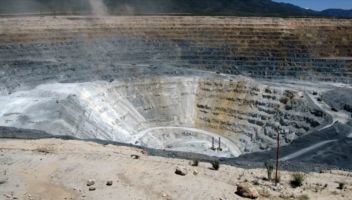 Camimex pide colaboración de las autoridades por paro en mina Peñasquito