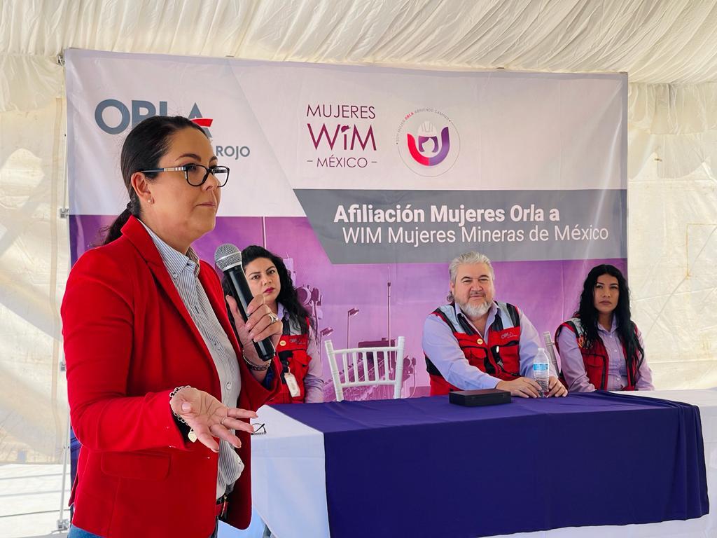 Mujeres mineras de Orla Camino Rojo se afilian a WIM México