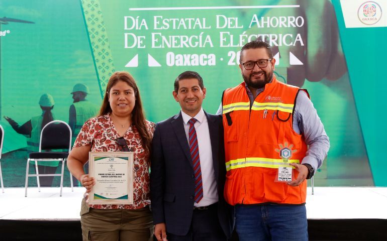 CFE reconoce a la unidad minera San José por uso eficiente de energía eléctrica