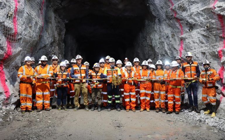Inauguran túnel que unirá yacimientos mineros El Limón-Guajes y Media Luna, en Guerrero