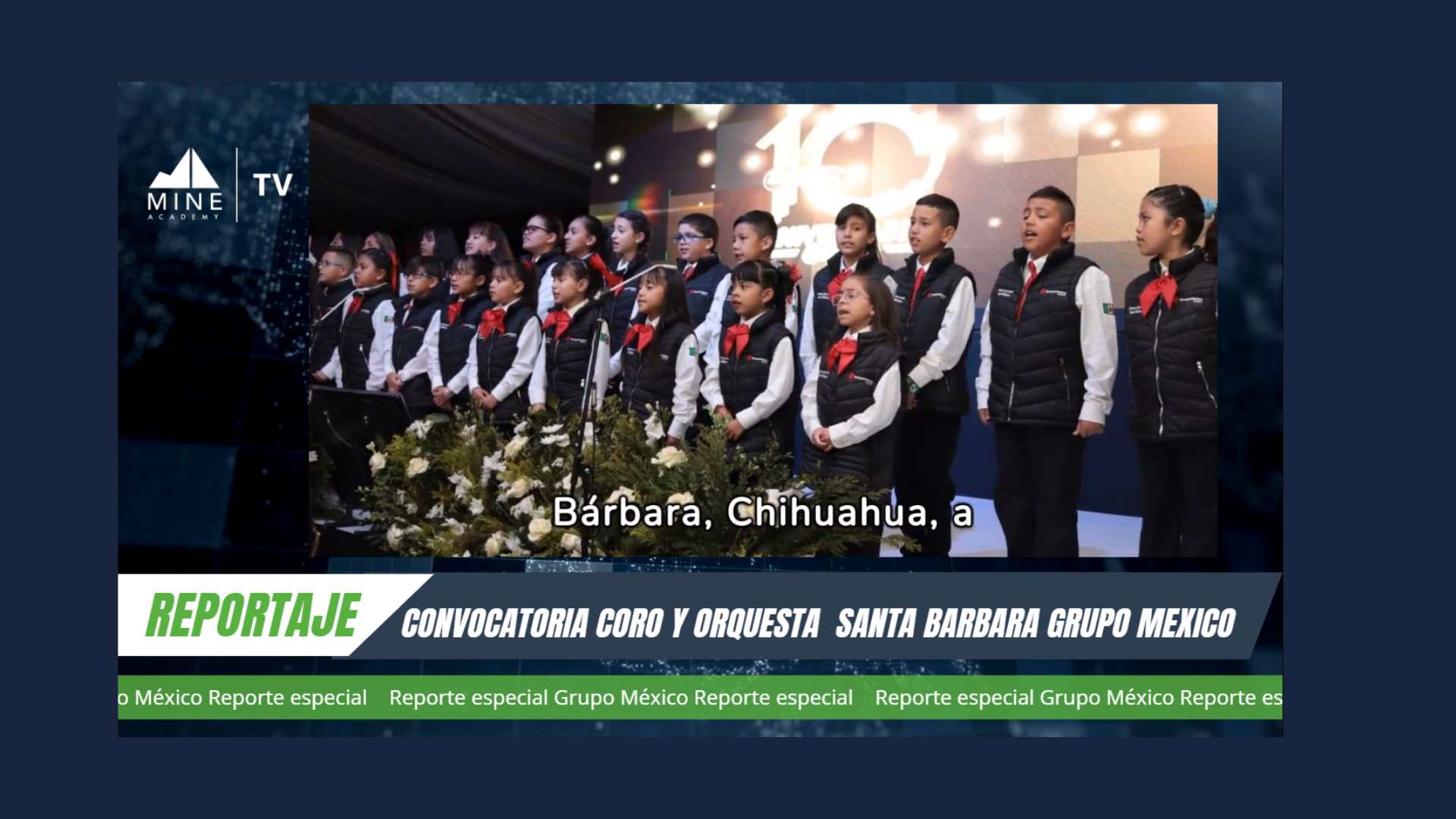 Reportaje: Grupo México invita a integrar coro y orquesta juvenil