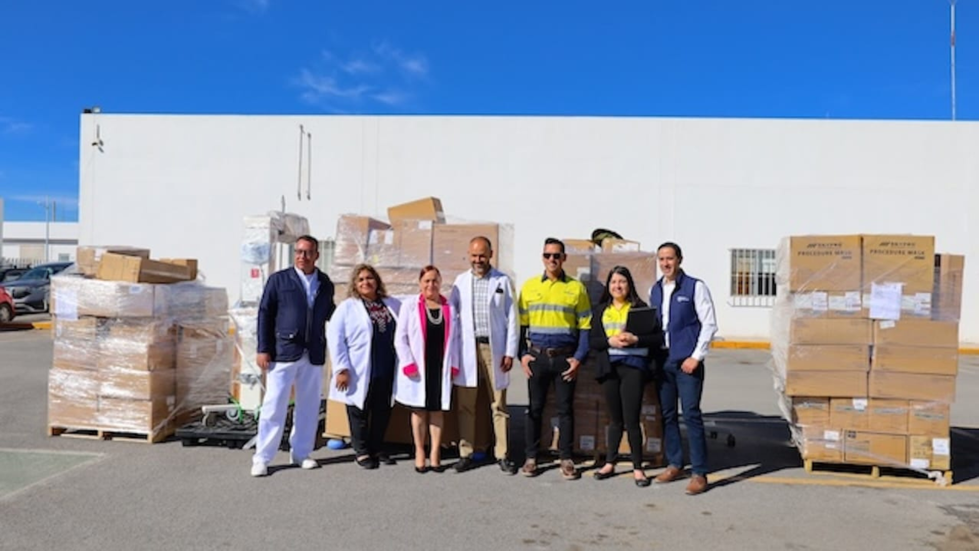 Newmont Peñasquito se suma a la labor del Hospital de la Mujer Zacatecana donando insumos y equipo médico
