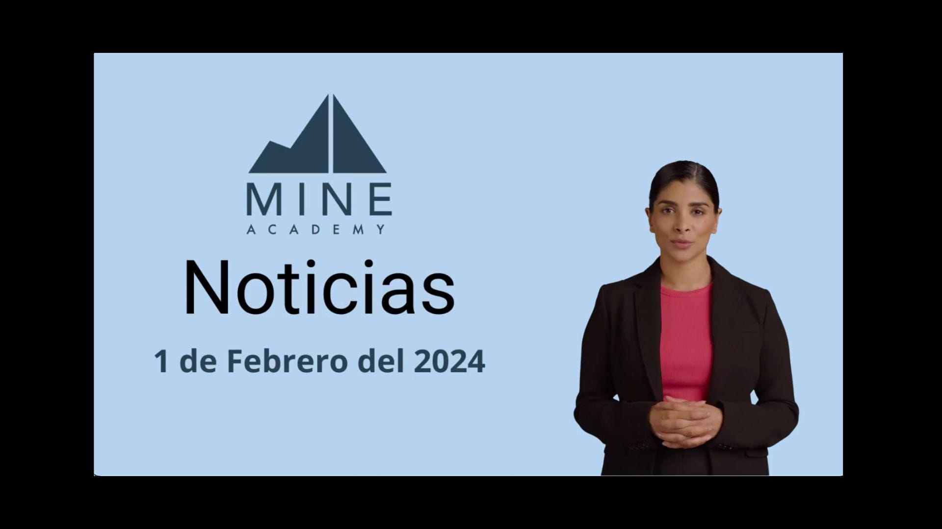 Video Noticias Mineras, 1 de febrero del 2024