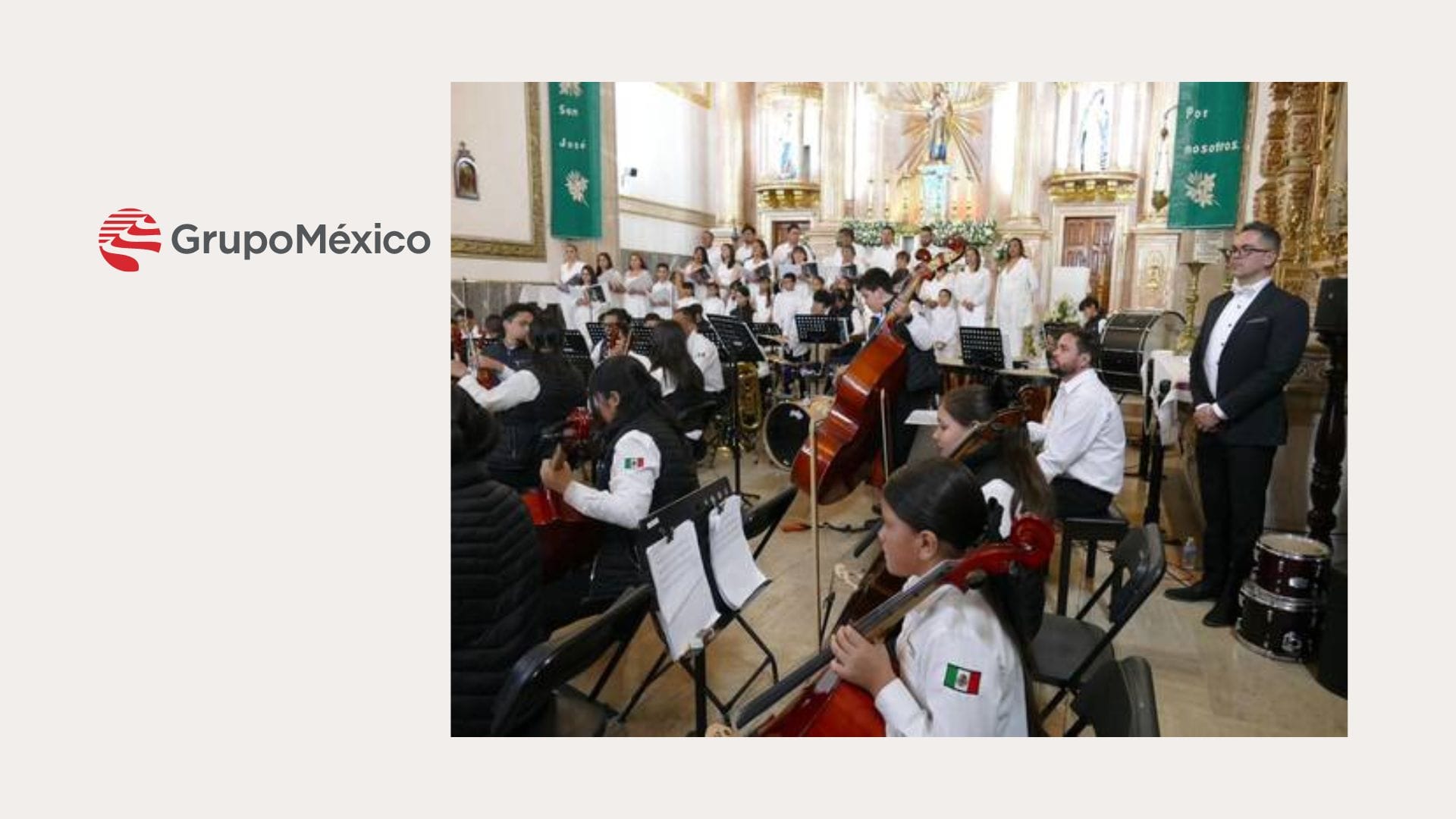 Concierto de música sacra reúne a 200 asistentes en el templo San José