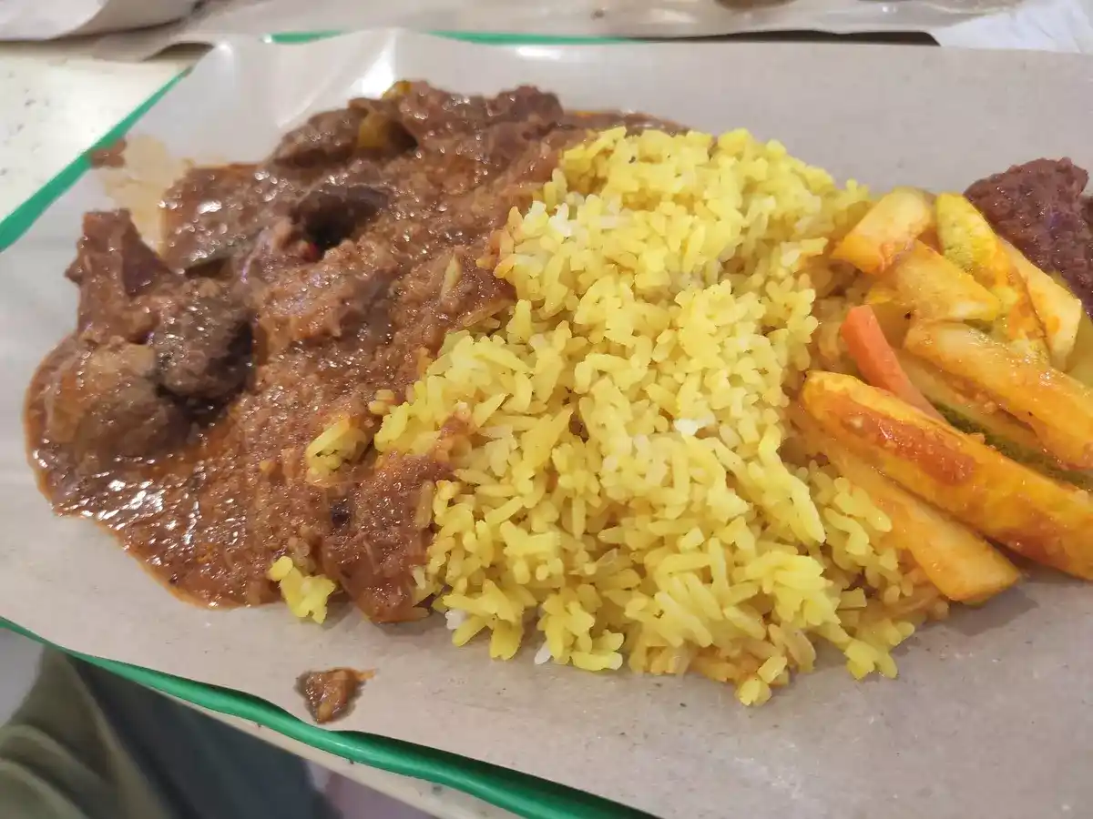 Yong Kee Indian Cuisine: Mutton Rendang Briyani