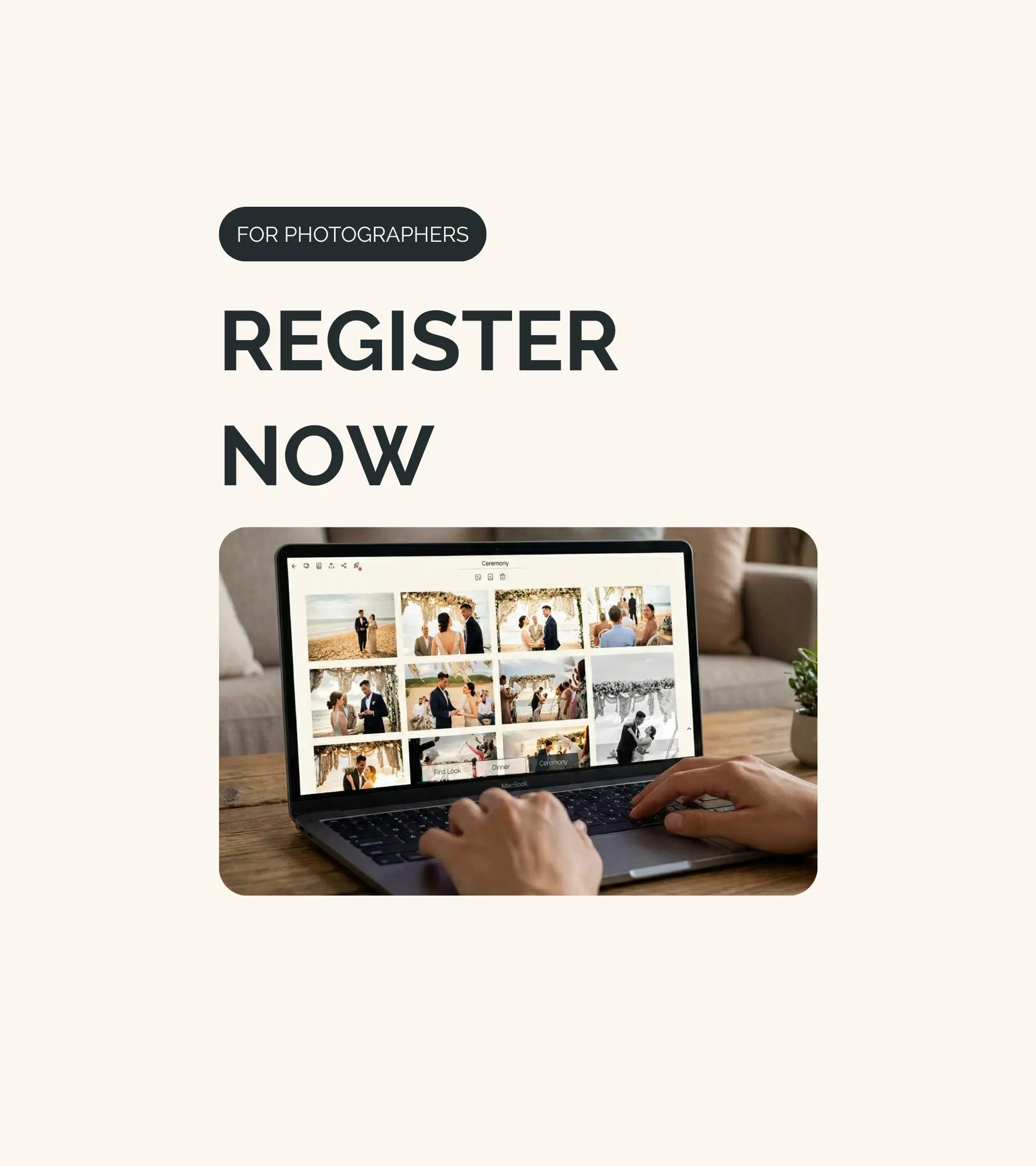 Create your online gallery for photographers with secure client photo delivery, individual access, and fair pricing.