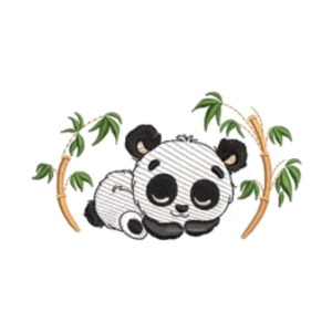 Matriz de Bordado - Pandinha