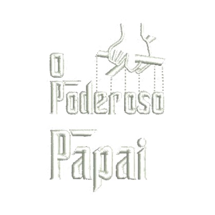 Matriz de Bordado - O Poderoso Paizão