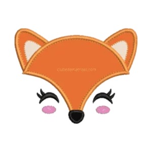 Matriz de Bordado - Face Raposinha