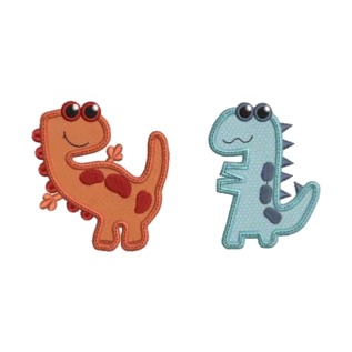 Matrizes de Bordado - Dinos Aplique