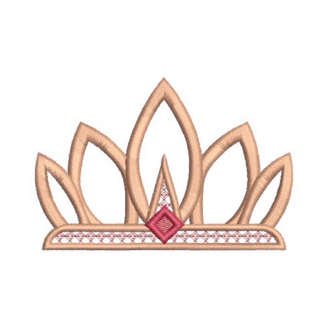 Matriz de Bordado - Coroa 5