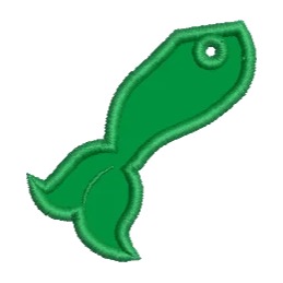 Matriz de Bordado - Cauda de Sereia