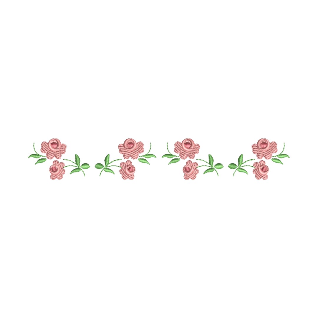 Matriz de Bordado - Mini Flores