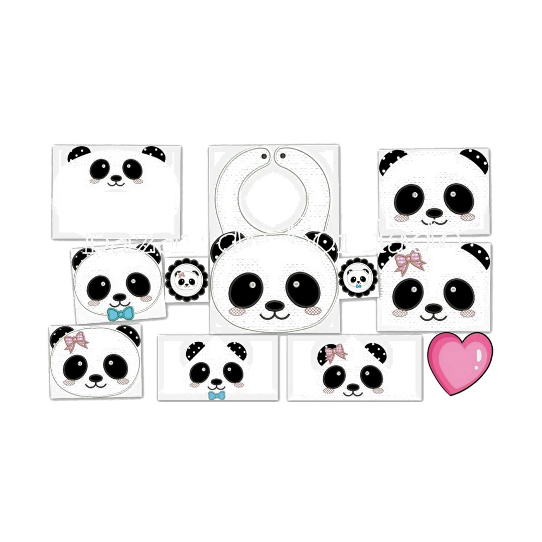 Matriz de Bordado - Coleção Panda Baby