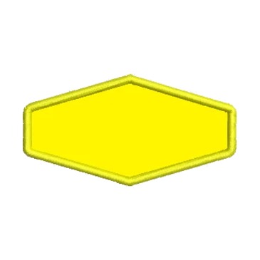 Matriz de Bordado - Moldura em Aplique 9