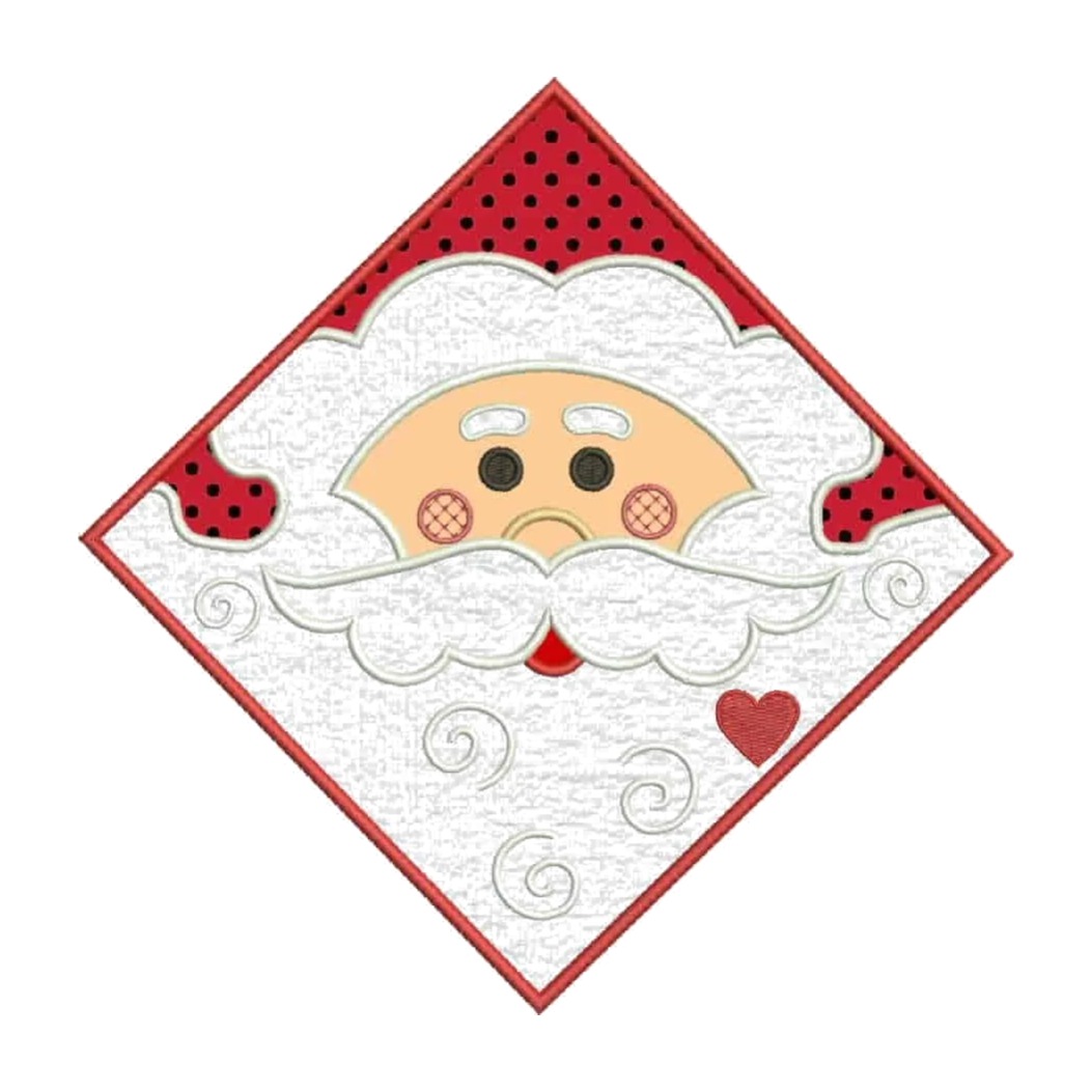 Matrizes de Bordado - Aplique Noel