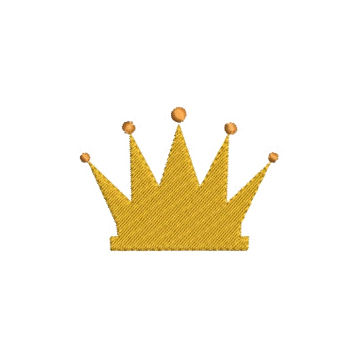 Matriz de Bordado - Coroa 7