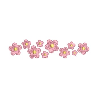Matrizes de Bordado - Florzinhas