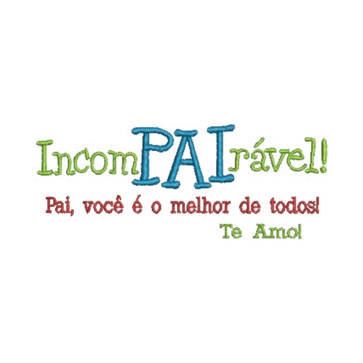 Matriz de Bordado - IncomPAIrável