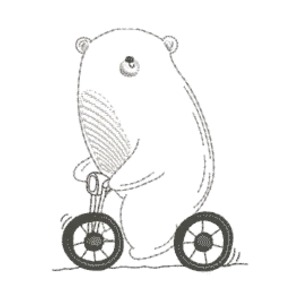 Matriz de Bordado - Urso Polar