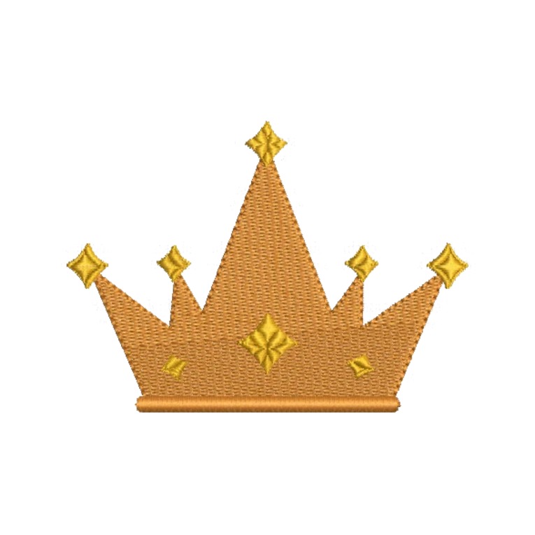 Matriz de Bordado - Coroa 1