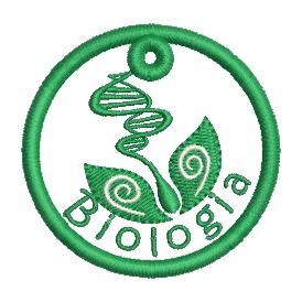 Projeto na Bordadeira - Chaveiro Biologia