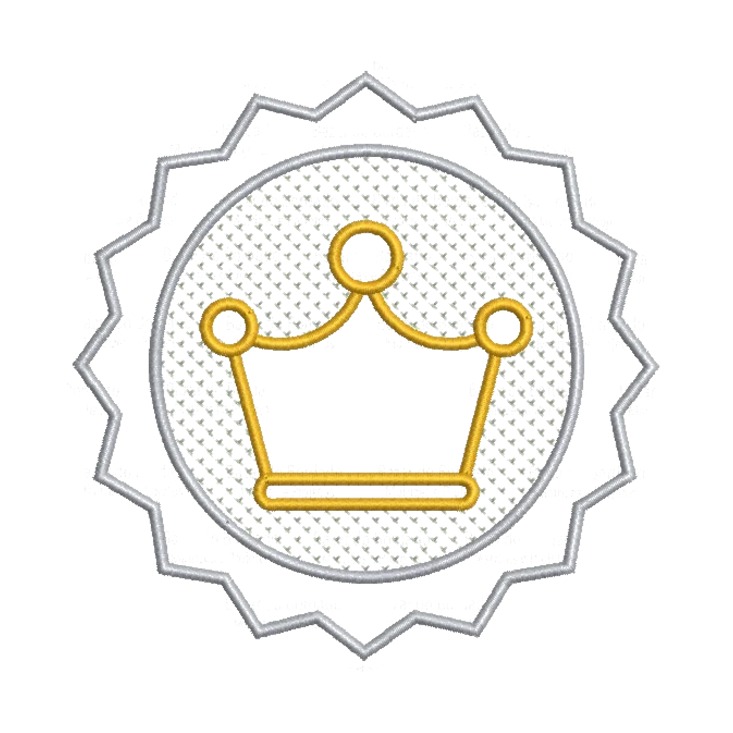 Matriz de Bordado - Coroa 6