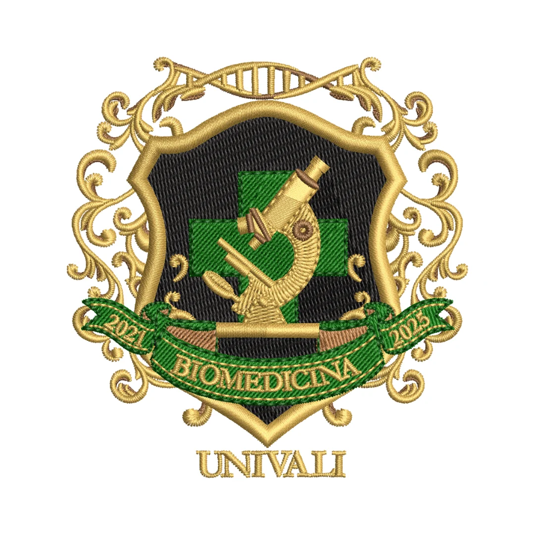 Brasão BioMedicina UniVali | Arquivo Digital para Bordar