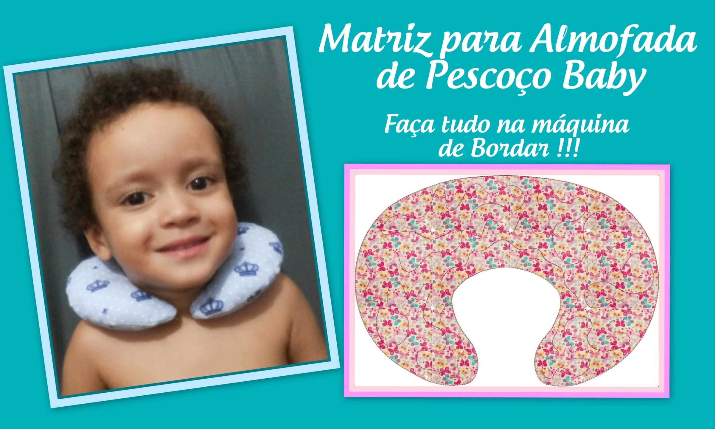 Matriz de Bordado - Almofada de Pescoço Baby [ITH]