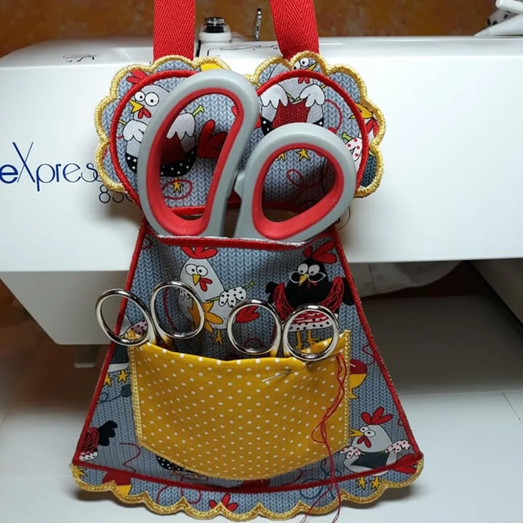 Projeto na Bordadeira - Porta Trecos Feminino